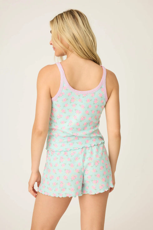 Pj Salvage Secret Garden Floral Camisole